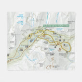 Yosemite-Talkarten-Fleecedecke Fleecedecke (Vorderseite (Horizontal))