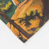 Yosemite Travel Art Fleecedecke (Ecke)