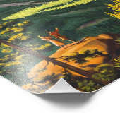 Yosemite Travel Art Fotodruck (Ecke)