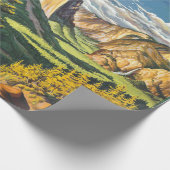 Yosemite Travel Art Geschenkpapier (Ecke)