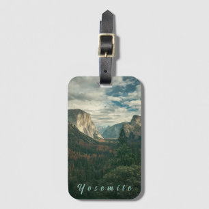 Yosemite Tunnel View Landschaft Gepäckanhänger