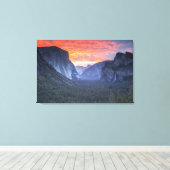 Yosemite Tunnel View Leinwanddruck (Insitu (Holzboden))