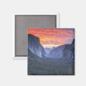 Yosemite Tunnel View Magnet (Vorderseite/Rückseite)