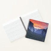 Yosemite Tunnel View Notizblock (Innenseite)