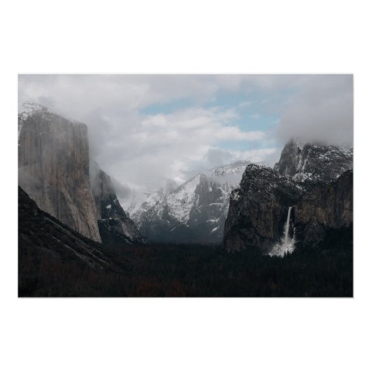 Yosemite Tunnel View Poster (Vorderseite)