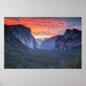 Yosemite Tunnel View Poster (Vorne)