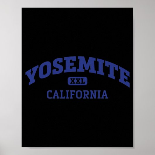 Yosemite Uni Style Rock Climarea Design Poster (Vorne)