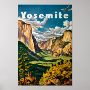 Yosemite unmodifizierte Vintage Fotos Alte ästheti Poster