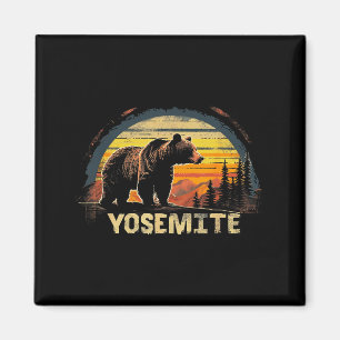 Yosemite - us nationalpark vintage magnet