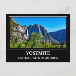 Yosemite USA Postcard Postkarte