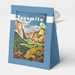 Yosemite USA Vintage Reise Geschenkbox Geschenkschachtel