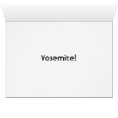 Yosemite Valley (Innenansicht Horizontal (Unten))