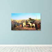 Yosemite Valley ab Glacier Point 1874 Leinwanddruck (Insitu (Holzboden))