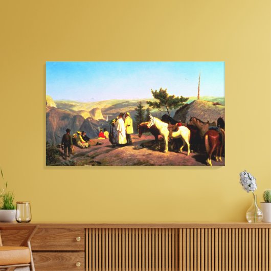 Yosemite Valley ab Glacier Point 1874 Leinwanddruck (Insitu (Wohnzimmer))