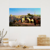 Yosemite Valley ab Glacier Point 1874 Poster (Küche)