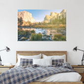 Yosemite Valley Abend Leinwanddruck (Insitu (Schlafzimmer))