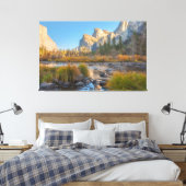 Yosemite Valley Abend Leinwanddruck (Insitu (Schlafzimmer))