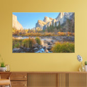 Yosemite Valley Abend Leinwanddruck (Insitu (Wohnzimmer))