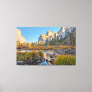 Yosemite Valley Abend Leinwanddruck