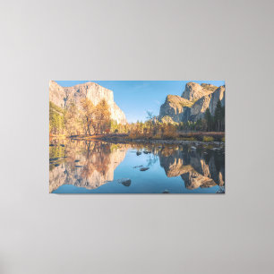 Yosemite Valley Abend Leinwanddruck