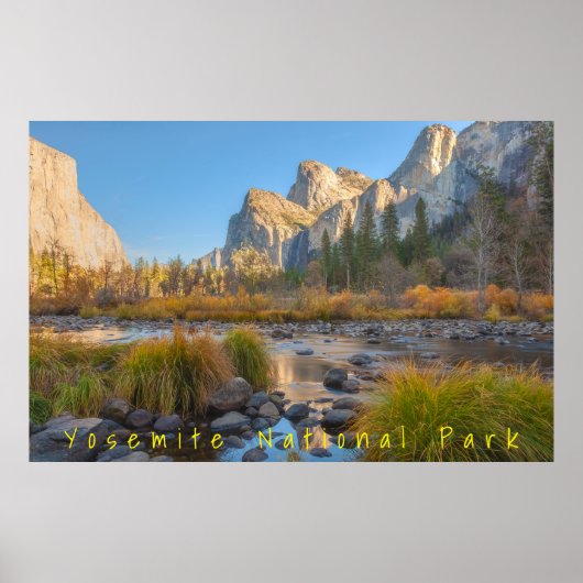 Yosemite Valley Abend Poster (Vorne)