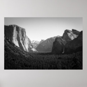 Yosemite Valley aus Tunnel-Sicht Poster