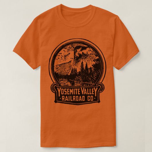 Yosemite Valley Bahn T-Shirt (Design vorne)