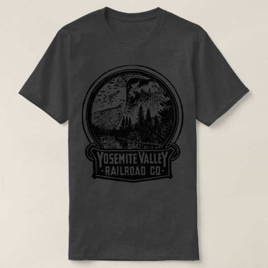 Yosemite Valley Bahn T-Shirt (Design vorne)