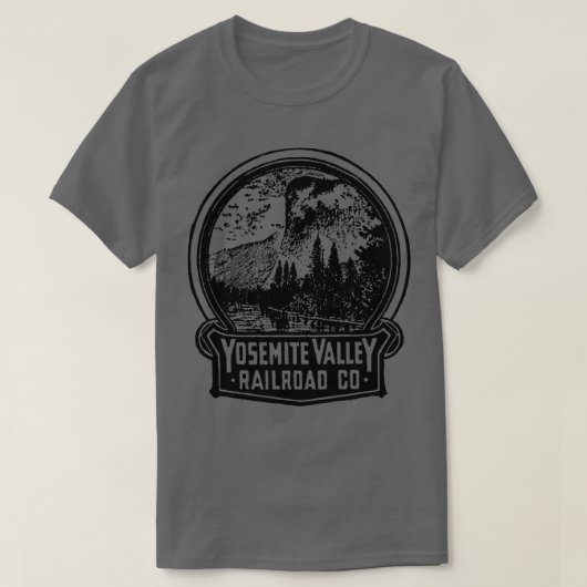Yosemite Valley Bahn T-Shirt (Design vorne)