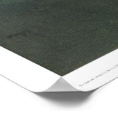 Yosemite Valley bei Mondlicht, Kalif. (1215) Poster (Ecke)