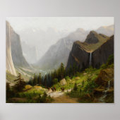 Yosemite Valley, CA | Frederick Ferdinand Schafer Poster (Vorne)