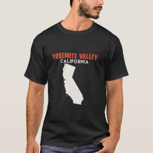 Yosemite Valley California USA Staat America Train T-Shirt