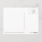 Yosemite Valley California von Mariposa Postkarte (Rückseite)