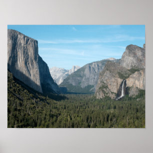 Yosemite Valley Druck, Poster Papier (Halbglanz)