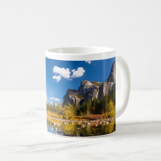 Yosemite Valley im Herbst Kaffeetasse (VorderseiteRechts)