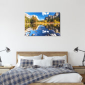Yosemite Valley im Herbst Leinwanddruck (Insitu (Schlafzimmer))