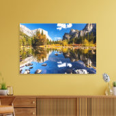 Yosemite Valley im Herbst Leinwanddruck (Insitu (Wohnzimmer))
