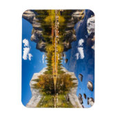 Yosemite Valley im Herbst Magnet (Vertikal)