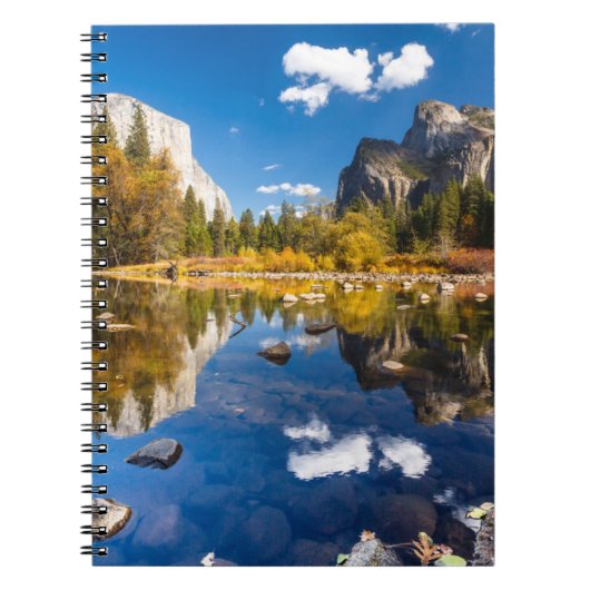 Yosemite Valley im Herbst Notizblock (Vorderseite)