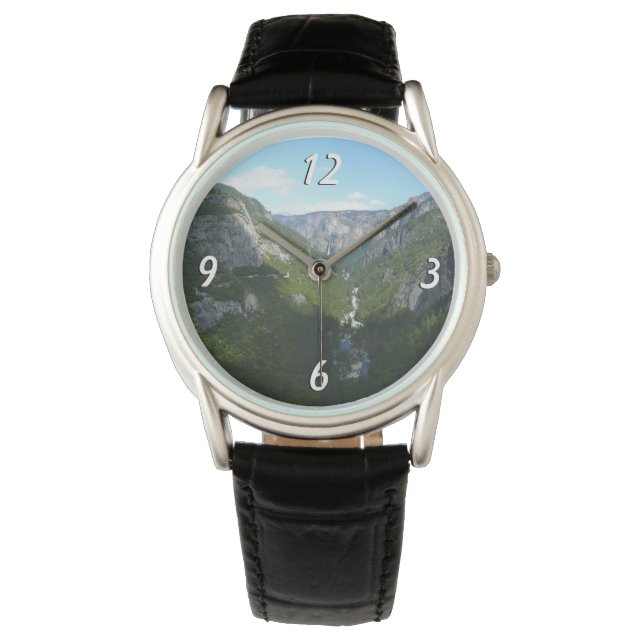 Yosemite Valley im Yosemite-Nationalpark Armbanduhr (Vorderseite)