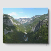 Yosemite Valley im Yosemite-Nationalpark Gästebuch (Rückseite)