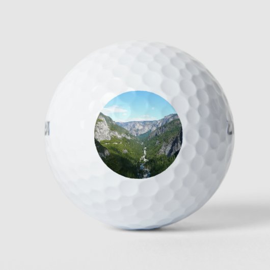 Yosemite Valley im Yosemite-Nationalpark Golfball (Vorderseite)