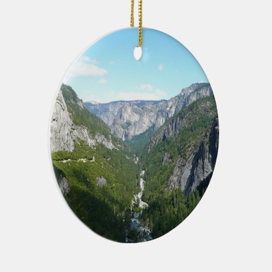 Yosemite Valley im Yosemite-Nationalpark Keramikornament (Rechts)