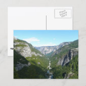 Yosemite Valley im Yosemite-Nationalpark Postkarte (Vorne/Hinten)