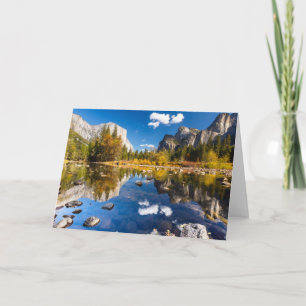 Yosemite Valley in Fall Karte