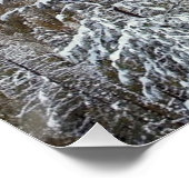 Yosemite Valley in Snow Poster (Ecke)