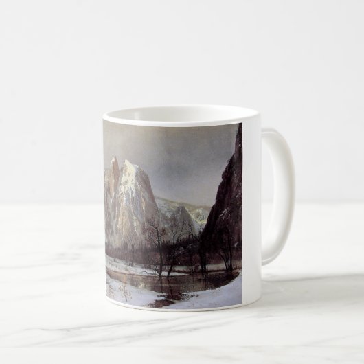 Yosemite Valley, Kalifornien (Cathedral Rock) Kaffeetasse (VorderseiteRechts)