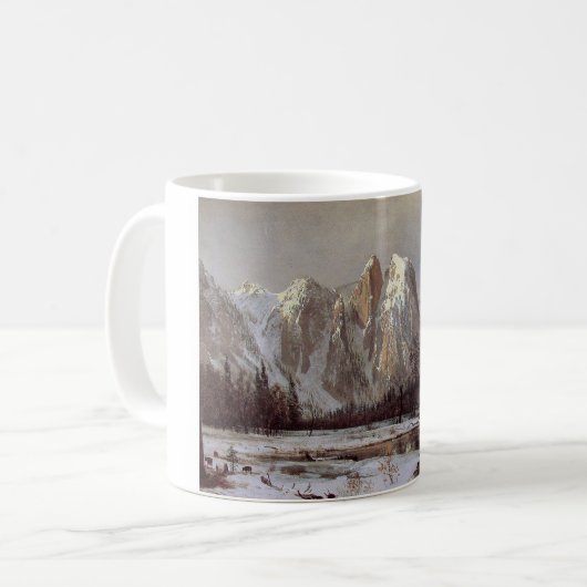 Yosemite Valley, Kalifornien (Cathedral Rock) Kaffeetasse (Vorderseite Links)