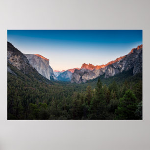Yosemite Valley, Kalifornien Poster