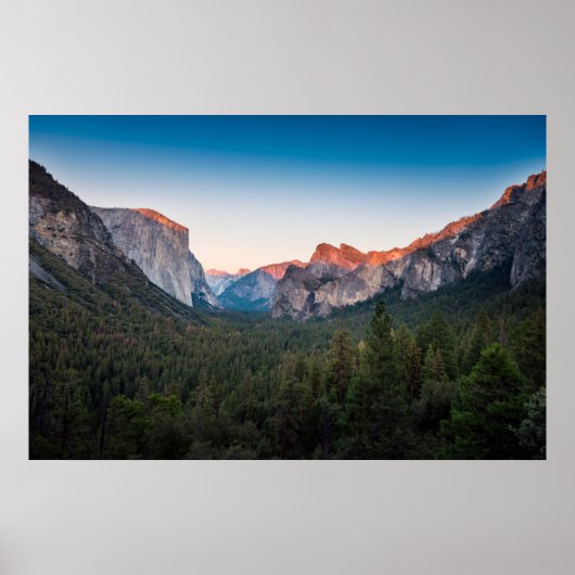Yosemite Valley, Kalifornien Poster (Vorne)
